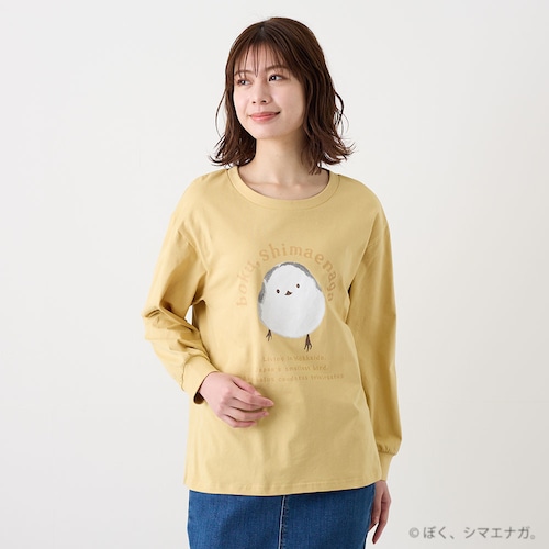 シマエナガロゴカットソー