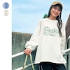 【パペル ラピス/Papel lapiz】ベロアワッペンタフ綿素材長袖ビッグTシャツ 【子供服】