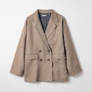 ブラウン系グレンチェック