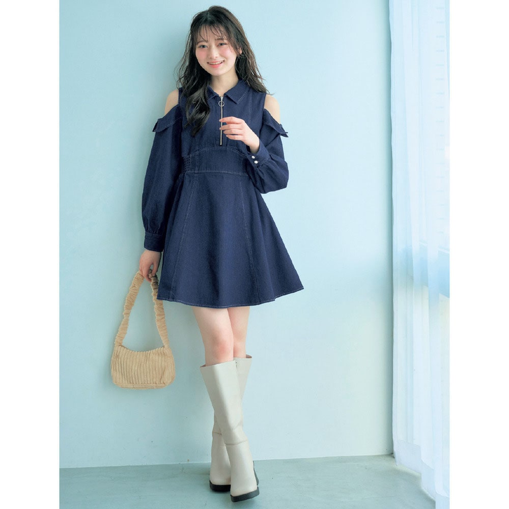 モデル身長160cm・サイズJ-M