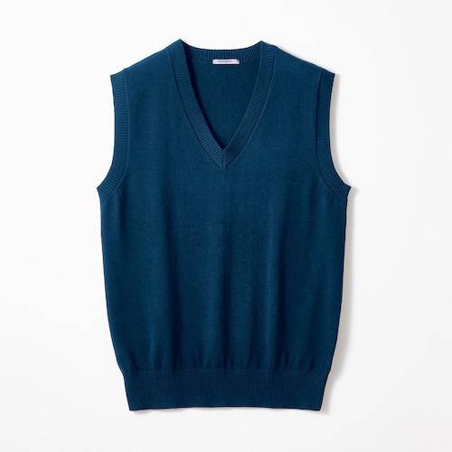標準服にも使える！Ｖネックニットベスト 【子供服】