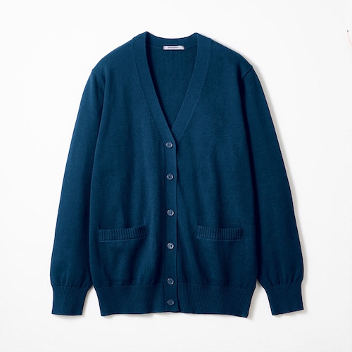 標準服にも使える！Ｖネックニットカーディガン