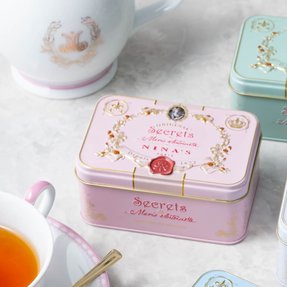 【ベルメゾン】Royal Box for Tea ニナス オリジナル マリー・アントワネット ティー/ティーバック缶 【ベルメゾン】Royal Box for Tea ニナス オリジナル マリー・アントワネット ティー/ティーバック缶