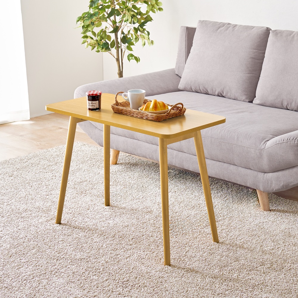 【ベルメゾン】ソファー前にぴったりの折りたたみテーブル 【ベルメゾン】ソファー前にぴったりの折りたたみテーブル