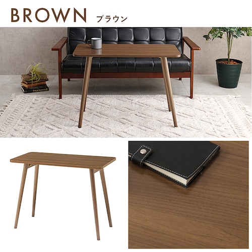 ソファー前にぴったりの折りたたみテーブル ＜高さ60cm＞