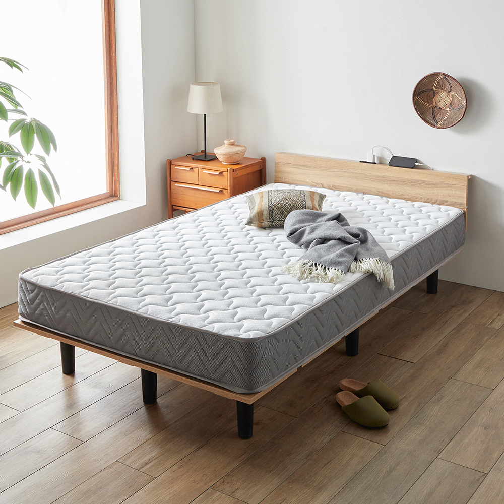 コンセント付きベッド <ベッドのみ・マットレス付き> コンセント付きベッド <ベッドのみ・マットレス付き>