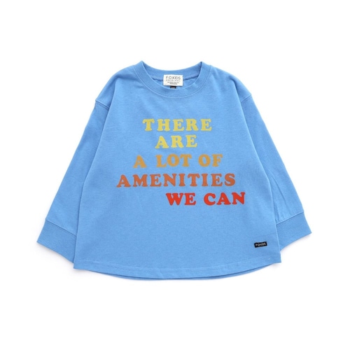 カラバリグラフィックロングTシャツ【子供服】