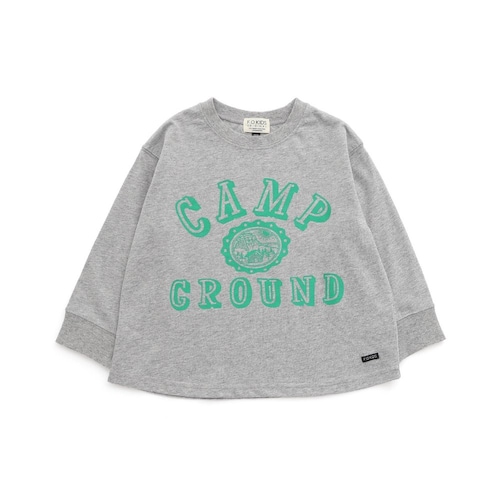 カラバリグラフィックロングTシャツ【子供服】