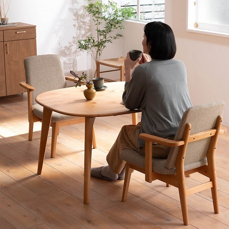 テーブル、チェア2脚