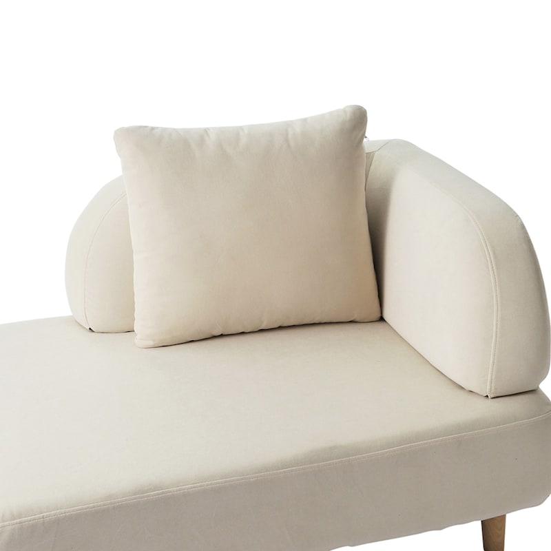 背もたれ部アップ　アイボリー