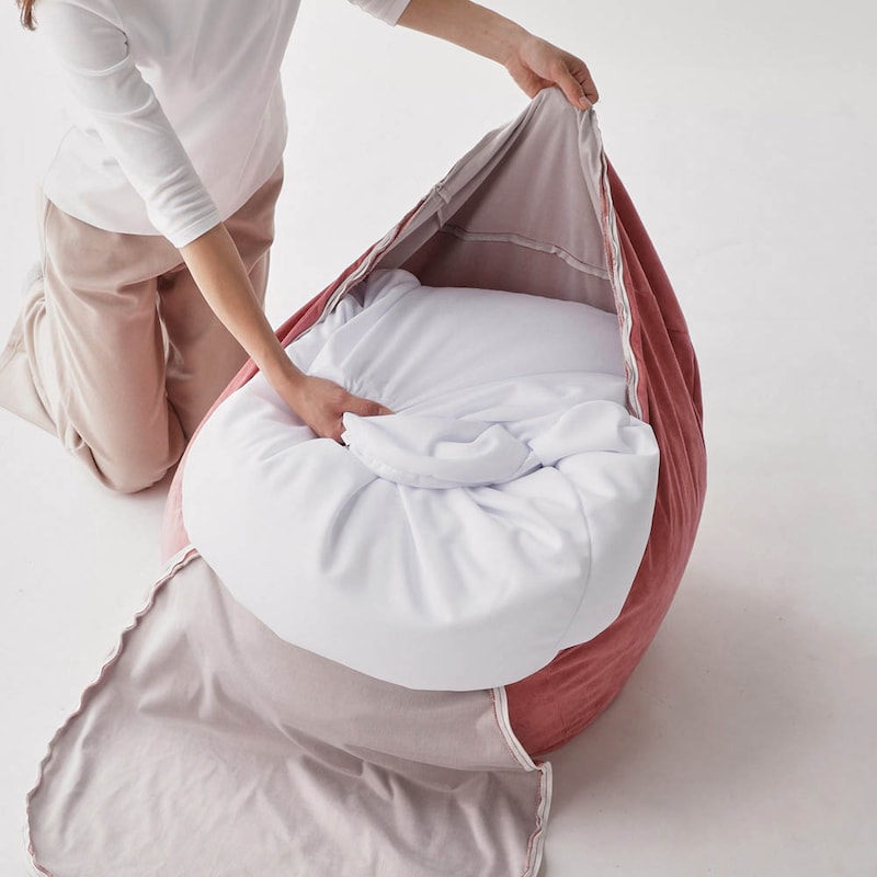 カバーは取り外して洗えます