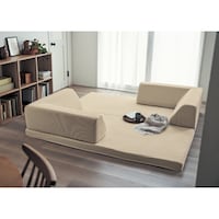 背クッションは置くだけなので対角線上においても使えます