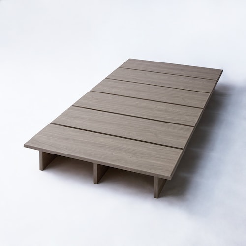 角の丸みがやさしいローベッド ＜シングル＞ 【SNSで話題】