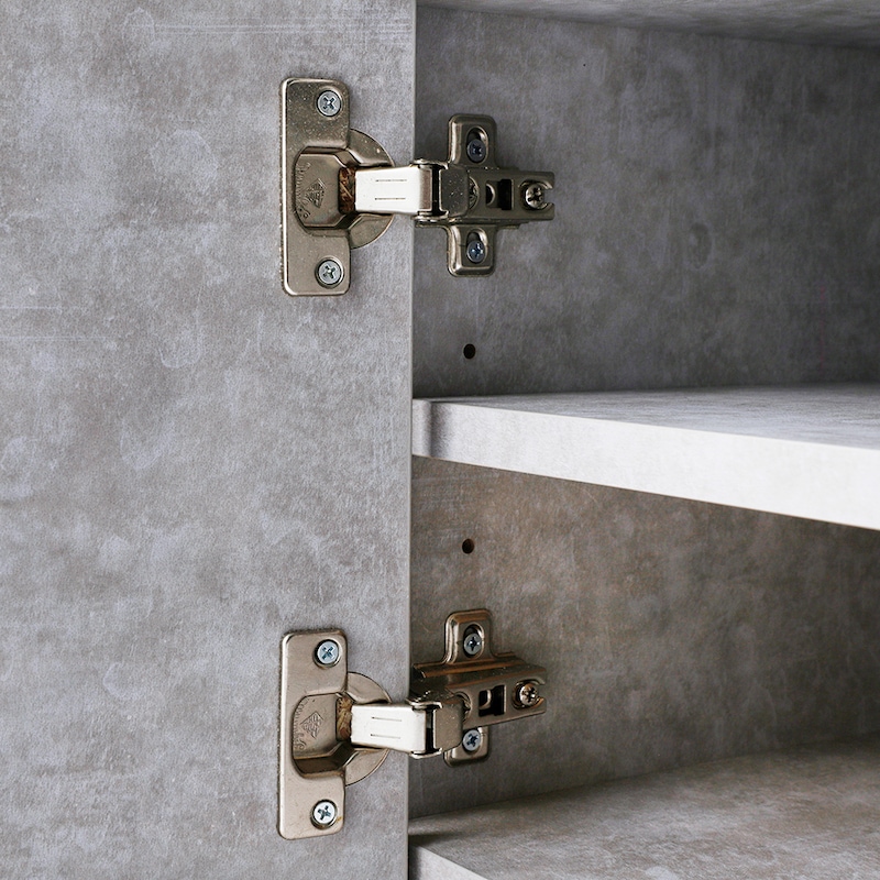 棚板は3.2cmピッチで可動できます。