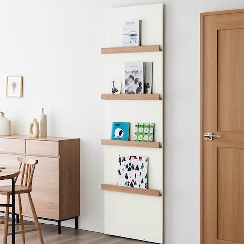 突っ張らずに取り付けられるディスプレイラック ＜幅60cm＞