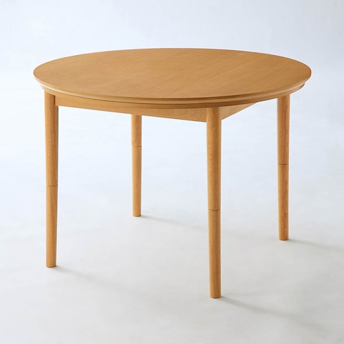 2WAYで使える円形ダイニングこたつテーブル ＜直径約100cm＞＜2～4人用＞