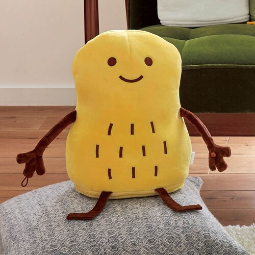【クリアランス】【1回のみお届け】[ピーナツ] 「ちょこちょこ」手つなぎクッションになるミニ収納ケース