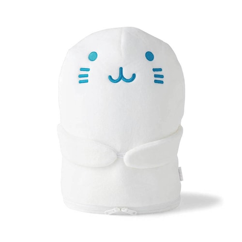 【クリアランス】【1回のみお届け】[あざらしくん] 「ちょこちょこ」手つなぎクッションになるミニ収納ケース