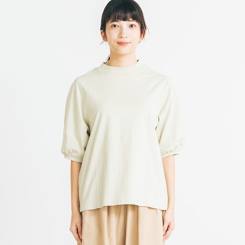 コットンパフスリーブカットソー