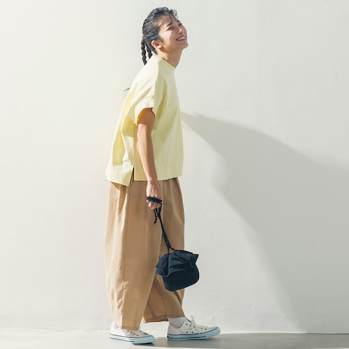 麻混サーカスパンツ