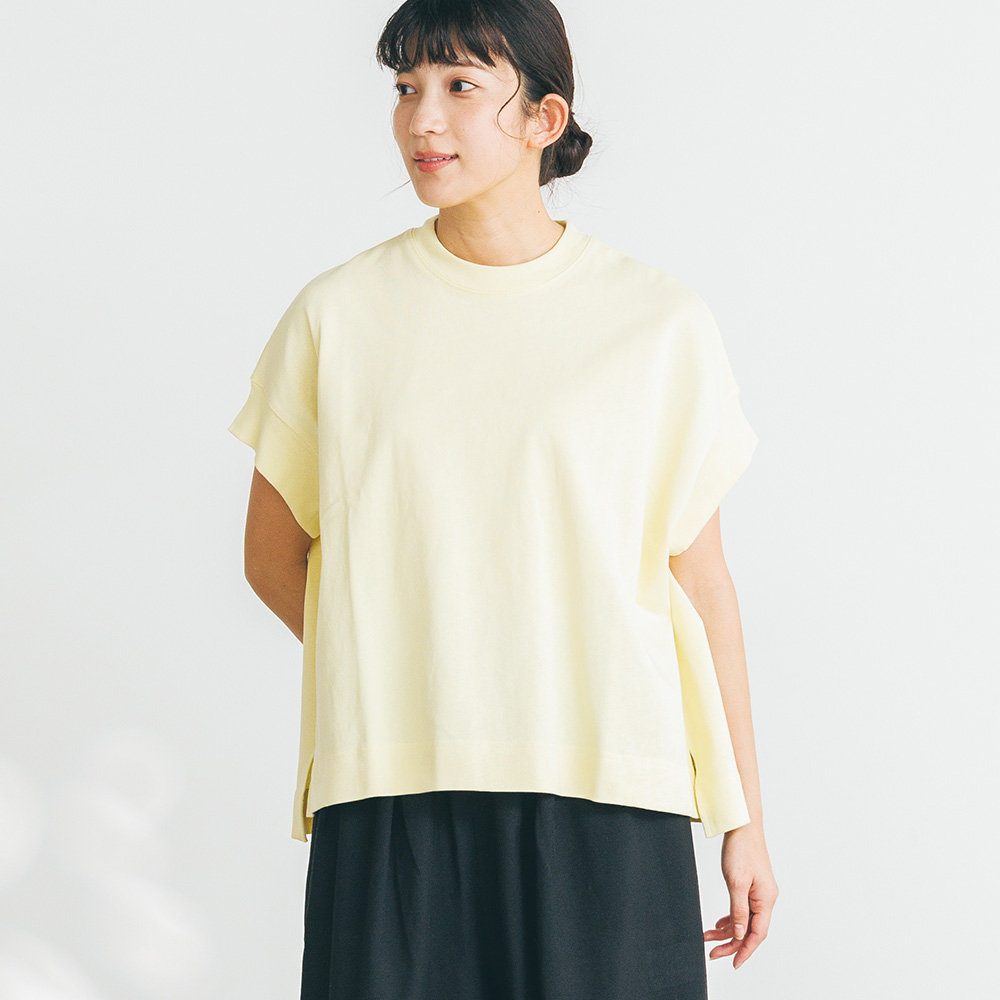 【プリュスボルメ/+borme】ゆったりリラックスコットンカットソー 【プリュスボルメ/+borme】ゆったりリラックスコットンカットソー