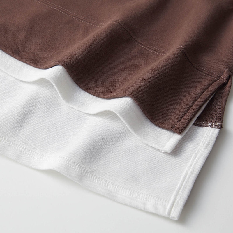 肌にやさしい吸湿発熱綿を使用しているからあたたか