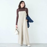 モデル身長161cm／M（ダークブラウン）