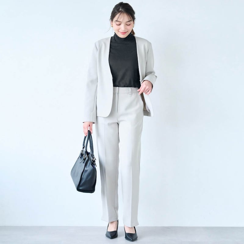 モデル身長161cm／M（ブラック）