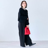 モデル身長162cm／M（ライトグレー）