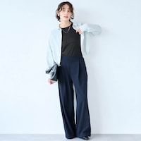 モデル身長162cm／M（ブラック）