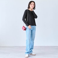 モデル身長162cm／M（ブラック）