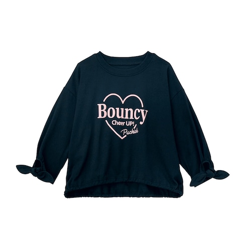 ドライ袖リボン七分袖Ｔシャツ 【子供服】