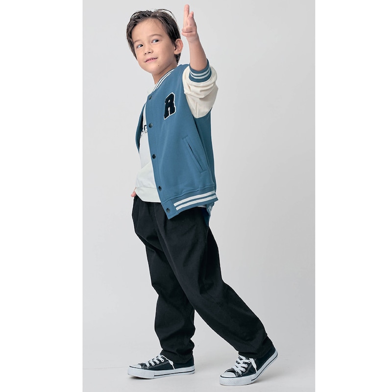 ブラック／モデル身長125cm・サイズ130