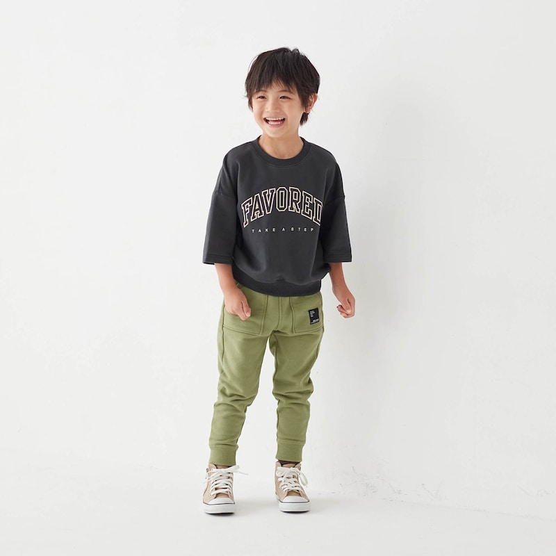 スミクロ／モデル身長111cm・110サイズ着用