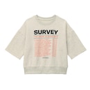 ホワイト杢グレー