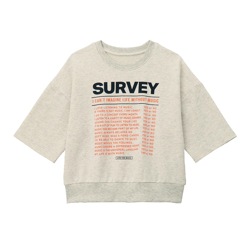 ホワイト杢グレー