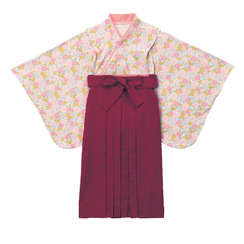 お着替え簡単おめかし袴セット 【子供服 フォーマル】