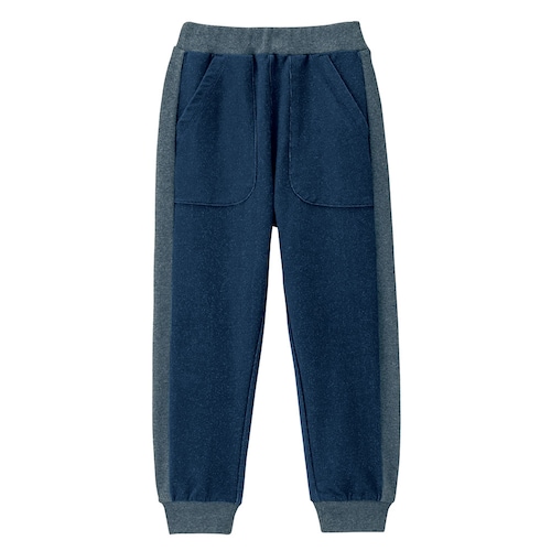 動きやすさ抜群のサイドリブロングパンツ 【子供ズボン】