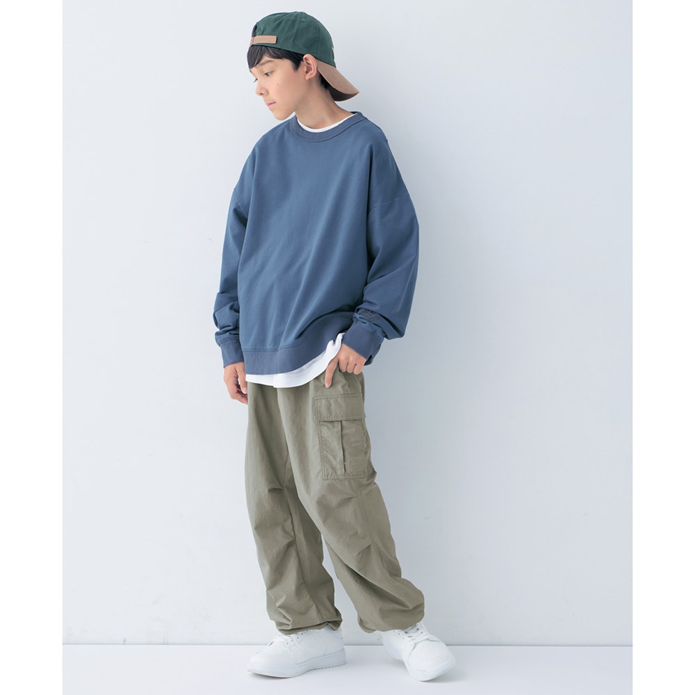 カーキ／モデル身長151.5cm・サイズ160