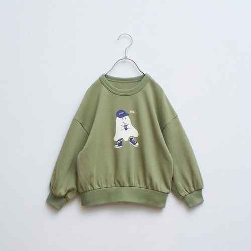 マイニチお洗濯してもよれにくい裏毛プルオーバー