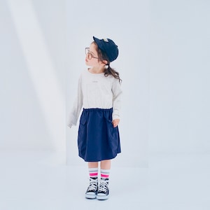 モデル身長104cm、110サイズ着用