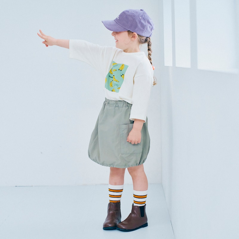 モデル身長109cm、110サイズ着用