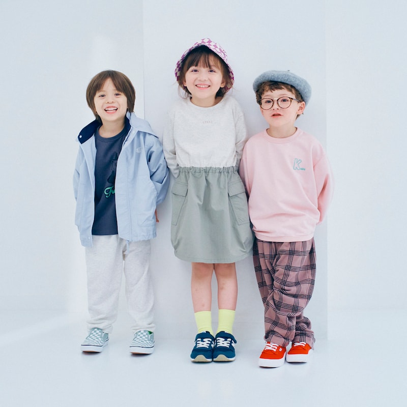 左）105cm、110、中）110cm、110、右）108cm、110