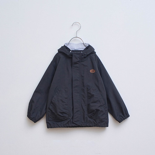 水はじく配色ロゴ刺繍ウィンドブレーカー 【子供服】