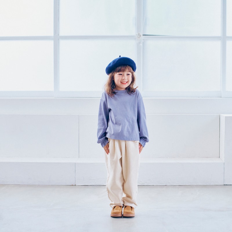 モデル身長106cm、110サイズ着用