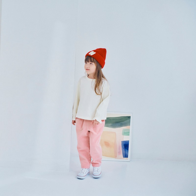 モデル身長110cm、110サイズ着用