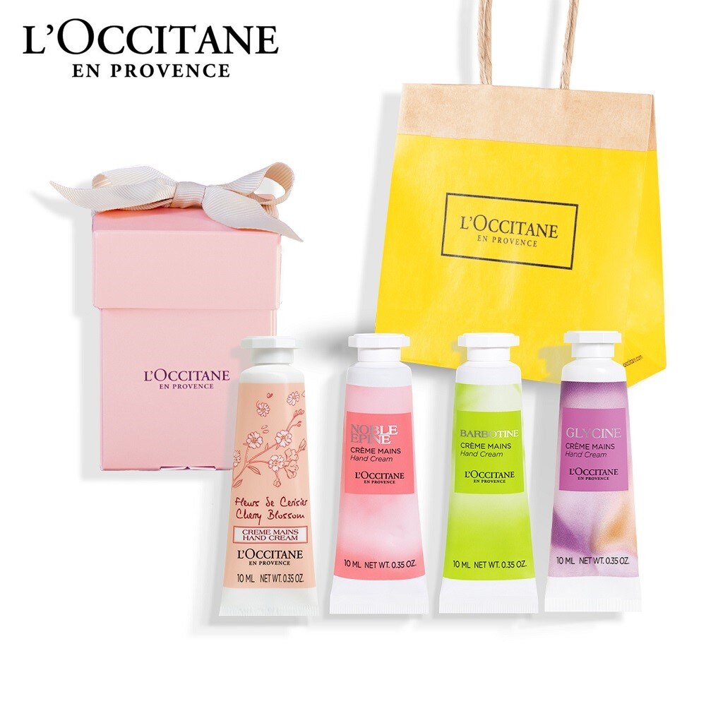 【ロクシタン/L'OCCITANE】【ボックス入り】ハンドクリーム GIFT WITH HAPPINESS
