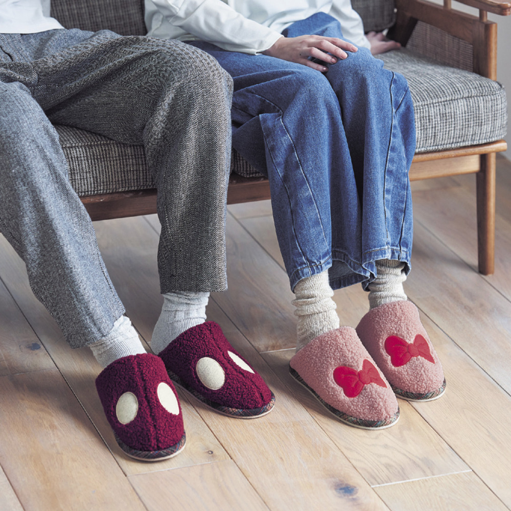 【ディズニー/Disney】足首まであったかな脱ぎ履きしやすいナイトパーティーもこもこボアスリッパ(選べるキャラクター) 【ディズニー/Disney】足首まであったかな脱ぎ履きしやすいナイトパーティーもこもこボアスリッパ(選べるキャラクター)