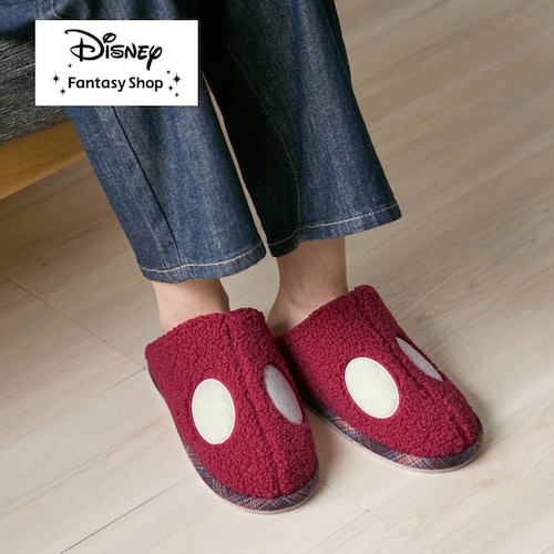 足首まであったかな脱ぎ履きしやすいナイトパーティーもこもこボアスリッパ（選べるキャラクター）
