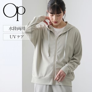 【オーシャンパシフィック/OCEAN PACIFIC】水陸両用リブラッシュガードパーカージャケット
